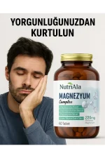 Magnezyum 3 Lü Form 60 Tablet (BİSGİLİSİNAT, SİTRAT, MALAT) Elementer Magnezyum - Görsel 3