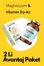 Magnezyum 3’lü Form & Vitamin D3-K2 İkili Avantaj Paket