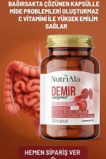 Lipozomal Demir 30 Bitkisel Kapsül - Görsel 3